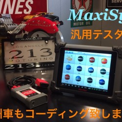 NEWテスター！MaxiSys導入しました！！