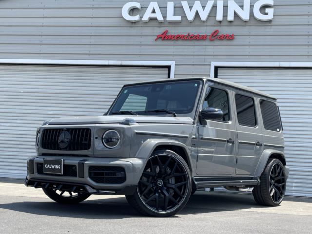 メルセデスベンツ AMG G63  ローダウン×ブラックアウト×WALD24インチ カスタム